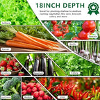 DIIYIV 12x2x1.5FT Galvanized Raised Garden Bed,Vegetable Boxes-Rectangle Metal Flower Box,Large Planter Raised Beds Outdoor Garden for Planting,Fruit,Herb-Silver - Image 5
