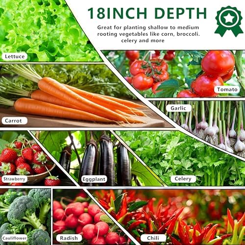 DIIYIV 12x2x1.5FT Galvanized Raised Garden Bed,Vegetable Boxes-Rectangle Metal Flower Box,Large Planter Raised Beds Outdoor Garden for Planting,Fruit,Herb-Silver - Image 5