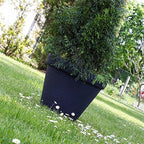 Prosper Plast Plastic Flower Pot 25 cm Classic Massive for Indoor and Outdoor use, Anthracite Colour - Image 6