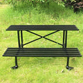 Zhongma 2 Tier Heavy Duty Metal Plant Stand with wheels easy assembly by Zhongma