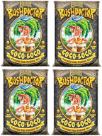 FoxFarm Bush Doctor Coco Loco Potting Mix, 2cu ft (Pack of 4) - Extends Your Watering Schedule, Triple-Washed to Reduce Salt Content - Perfect for Cultivating Vigorous Plants by FoxFarm