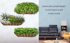 30 Inch 4 Packs Window Boxes Planters Railing Planter Box with Adjustable Brackets for Porch Fence Patio Balcony Hanging Flower Baskets with Coco Liners for Outdoor Garden Décor (30 In/4 Packs) - Image 7