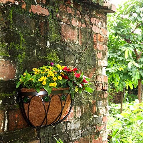 Arcadia Emerald Series Wall Manger Planter, 16-Inch - Image 3