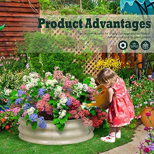 BPS Metal Raised Garden Bed, 2-Pack - Image 4