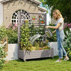 Trellis Raised Garden Bed, Self-Watering Planter Box, Gary - Image 5