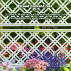 EasyUp Raised Garden Bed with Trellis for Climbing Plants,Outdoor Herb Garden Planter with Drainage Plug and Gauge,Durable Dust-Proof Resin for Garden, Patio, Balcony, and Backyard - Image 5