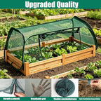 Garden Netting for Raised Beds,Raised Bed Covers,Pop Up Plant Cover - Image 3