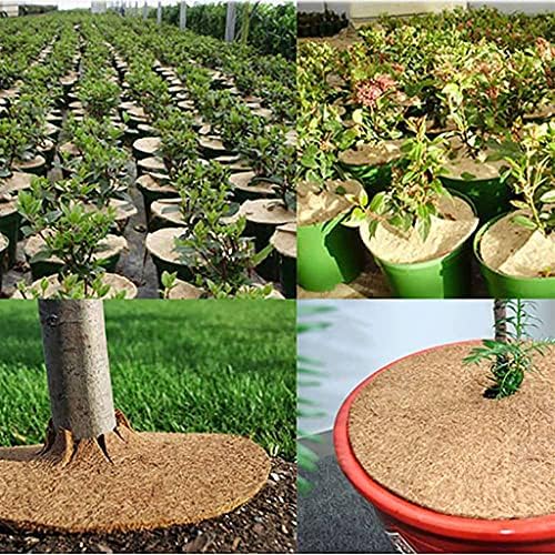 Coconut Mulch Mats, Coconut Mulch Cover Plant Coir Mat for Gardening 35cm/40cm(35cm) - Image 5