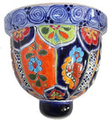 Talavera Large Wall Planter - 10.25" x 9.75" Y by Unknown