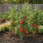 G-LEAF 6 Pack 6ft Tomato Cage for Garden Plant Support, Garden Stakes Tomato Cage, Tomato Cages Plant Stakes for Climbing Plants - Image 3