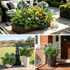 GTIDEA 20 Pcs Artificial Plants Outdoor UV Resistant Faux Greenery Stems - Image 6