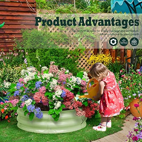 BPS Metal Raised Garden Bed, 2-Pack - Image 7