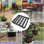Heavy Duty Plant Caddy with Wheels, Outdoor Rolling Plant Dolly with Brake Casters for Indoor Use, Supports Up to 330 lbs - Image 6