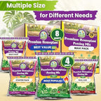 DUSPRO Pre-Mixed 7in1 House Plant Potting Mix,Drainage & Root Airflow, 20QT - Image 6