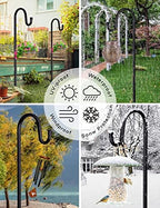 Ottsuls Shepherd-Hooks Adjustable for Bird-Feeder Lantern Plant-Hook Garden-Stake - Plant Stand Hanger for Outdoor Flower Basket, Bird Feeder Hanger Weddings Decor - Image 5