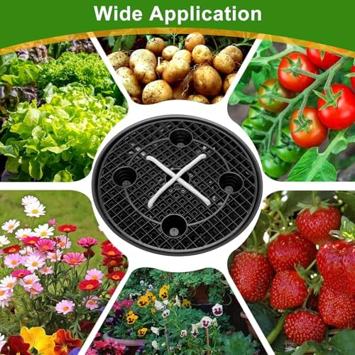 Self Watering Fabric Pot Base 14 inch, Auto Pots Fit for 5 Gallon Grow Bags - Image 6
