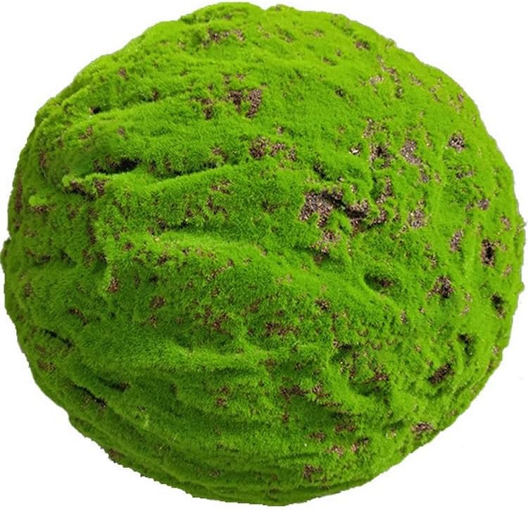 Green Artificial Moss Balls, Handmade Sphere Moss Hanging Balls for DIY Wedding Party Home Hotel Decoratio, Hangin Plants Landscape Landscaping Ball (Color : Diameter: 30cm/11.81in, Size : 1pcs) by WIGING