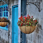 Hanging Plant Bracket,Heavy Duty Artistic Garden Hook (13 Inches/2 Pack) Thicker More Durable Rust-Resistant, for Hanging Bird Feeders,Lanterns,Potted,Outdoor Indoor Brackets Hooks - Image 6
