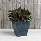 Novelty 35188 Square Ella Planter, Black, 18-Inch - Image 3
