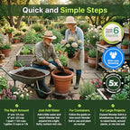 WONDER SOIL | Organic Potting Soil | 12 QUARTS of Ready to Plant Coco Coir Fully Loaded with Nutrients | 3 LBS Bag Expands to 12 Quarts of Indoor Outdoor Soil | Incl Worm Castings, Perlite - Image 4