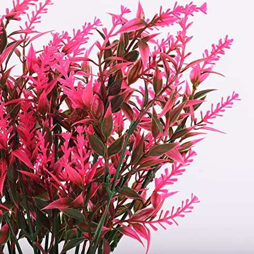 RECUTMS 36Packs Spring Decoration Artificial Flowers Outdoors Fake Greenery - Image 3