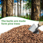 14qt Organic Orchid Potting Bark -Natural Mulch for Potted Plants, Root Development of Orchid Plants and Garden Soil Amendment Mix - Image 4