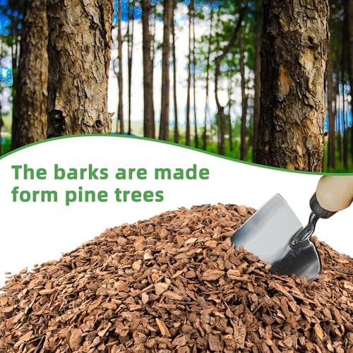 14qt Organic Orchid Potting Bark -Natural Mulch for Potted Plants, Root Development of Orchid Plants and Garden Soil Amendment Mix - Image 4