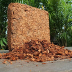 Coco Chips Mulch Brick (10lbs) - 100% Organic Mulch Medium for Garden Beds, Landscaping, & Outdoor Plants - Compressed Coconut Husk Chips - Retains Moisture in Potting Soil & Containers - Image 7