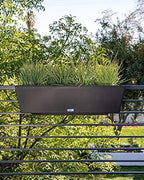 Veradek Pure Series Railing Planter - Tapered Window Box with Bracket - Image 4