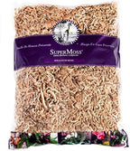 SuperMoss 7 59834 22303 0 Orchid Sphagnum Moss, 1400 in3 Bag (Appx. 32oz), Natural White by SuperMoss