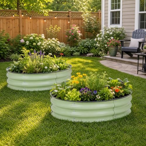 BPS Metal Raised Garden Bed, 2-Pack - Image 2