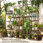 EnHomee Tall Plant Stand, Large Indoor Outdoor for Living Room Patio - Image 5