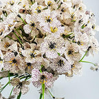 Uieke 16 Bundles Outdoor Artificial Flowers UV Resistant Fake Flowers No Fade Faux Plastic Plants for Garden Porch Window Box Home Outside Hanging Planter Spring Summer Décor (White) - Image 4