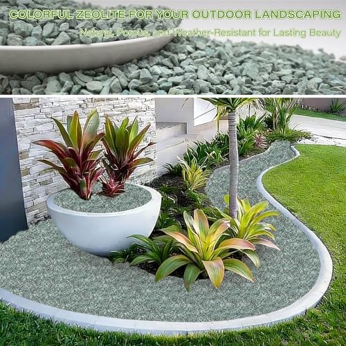 NUPICK 12lb Green Zeolite for Plants, 3/8" Gravel for Cactus - Image 3