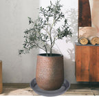 VUWEZ 6 Pack of Plant Saucer 16 Inch, Plant Tray Round, Plastic Flower Plant Trays for Pots, Plant Saucers for Indoors 16", Plant Pot Saucers, Planter Tray for Planter 13-16" (16", Gray) - Image 5