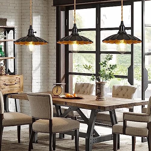 3-Light Plug in Pendant Light Fixtures Chandelier - Image 6