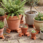 LemonRoad Extra Large Terra Cotta Cement Pot Feet for 20"-30" Pots - Image 7