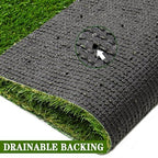 AYOHA Artificial Turf 8 ft x 36 ft with Drainage, 1.38 Inch Realistic Fake Grass Rug Indoor Outdoor Lawn Landscape for Garden, Balcony, Patio, Synthetic Grass Mat for Dogs, Customized - Image 5