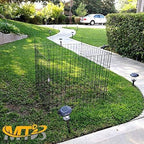 Garden Wire Compost Bin 36x36x30 inches, Black, Garden Bed Fencing - Image 6
