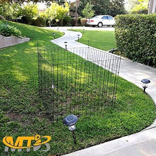 Garden Wire Compost Bin 36x36x30 inches, Black, Garden Bed Fencing - Image 6