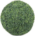 HUHJYUGE Artificial Plant Topiary Ball 19in, Durable Green Grass Decorative Balls, Round Plastic Plant Ball Decoration, for Wedding New Year Christmas Ceiling Garden Home Outdoor by HUHJYUGE