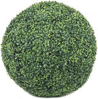 HUHJYUGE Artificial Plant Topiary Ball 19in, Durable Green Grass Decorative Balls, Round Plastic Plant Ball Decoration, for Wedding New Year Christmas Ceiling Garden Home Outdoor by HUHJYUGE