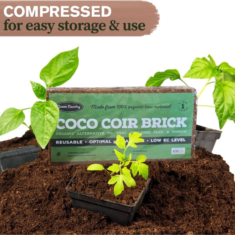 Premium Coco Coir Bricks - 24 Pack - Image 6