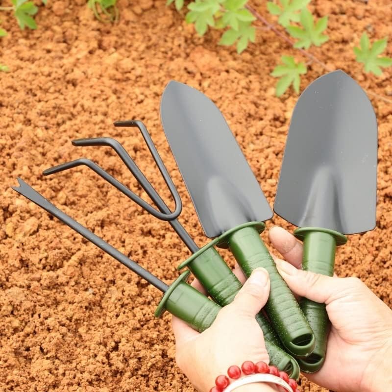 Garden Shovel,Garden Trowel, 4 Pieces Gardening Hand Kits Garden Accessories, Garden Hand Tool, Outdoor Gardening Hand Tools Gardening Gifts for Women Men, Parent - Image 4