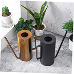 POPETPOP Large Capacity Stainless Steel Watering Can Spray Bottle for Plants Indoor - Image 2