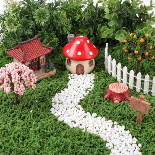 12 Artificial Moss Mat Roll for Wonderland Party, 11.8 x 11.8 Inch, Green - Image 6
