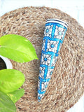 Hand Painted Ceramic Wall Cone Planters – Colorful Hanging Wall Pockets for Indoor Outdoor Décor, Floral & Geometric Designs, Boho Rustic Home Decoration 10 Inches (Style 02) by ZOYA-CERAMICKNOBS