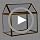 Abaodam Creative Geometric Glass House Terrarium for Indoor Moss and Air Plants, Miniature Plant Display Box with Gold Frame, Tabletop Planter for Home Garden Office Decor - Image 7